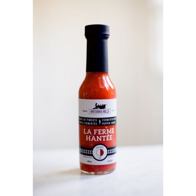 La Ferme Hantee  -Fermented peppers hot sauce - HOT !